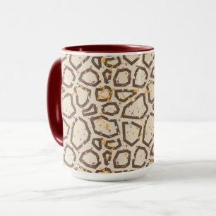 Modernes Terrazzo-Muster Tasse