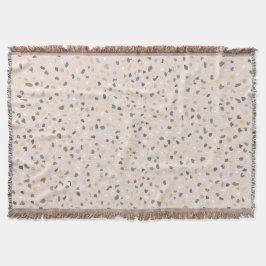 Modernes Terrazzo Muster weich neutral Decke