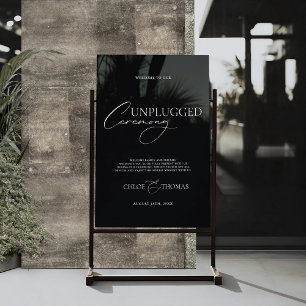 Modernes, transparentes Zeichen für Hochzeiten ohn Fensteraufkleber