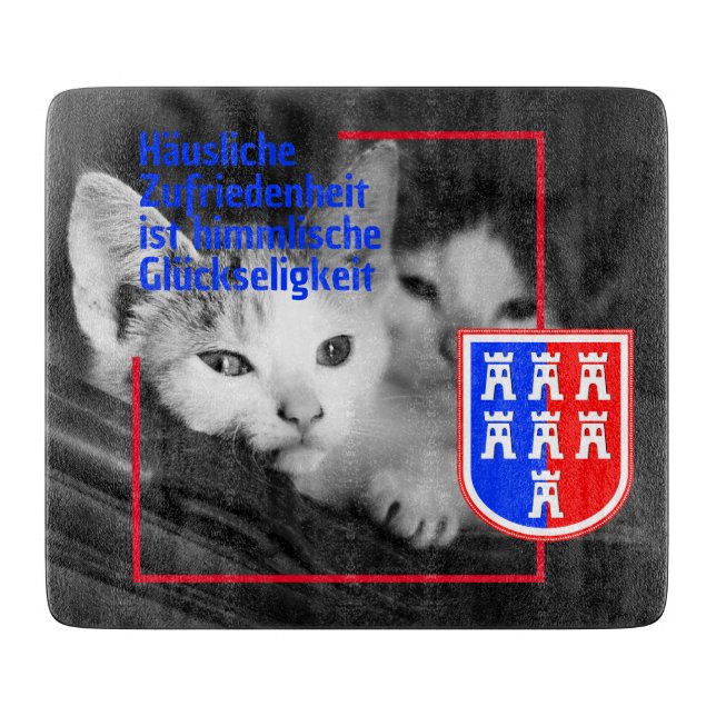 Modernes Transsilvanien Motivierend Schneidebrett (Vorderseite)