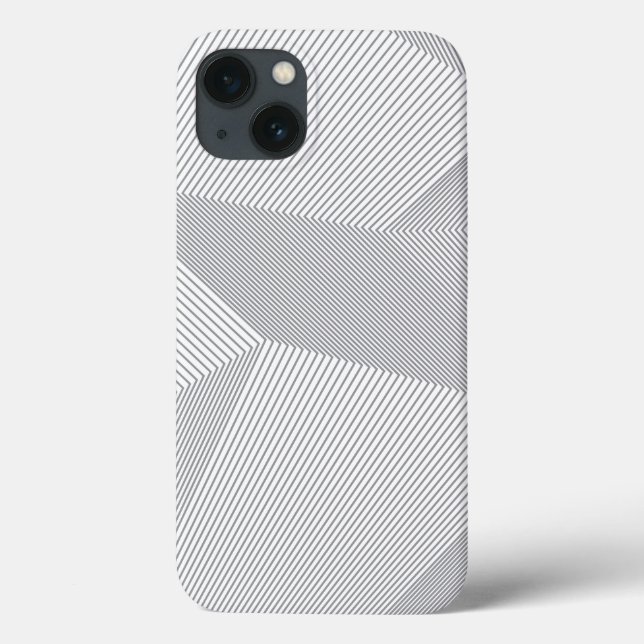 Modernes, trendiges, cooles, einfaches, künstleris Case-Mate iPhone hülle (Rückseite)