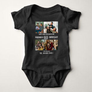 Modernes trendiges Foto aus Merry und Helle Family Baby Strampler