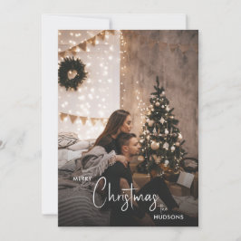 Modernes, trendiges Weihnachten Smoky Dunkles Coup