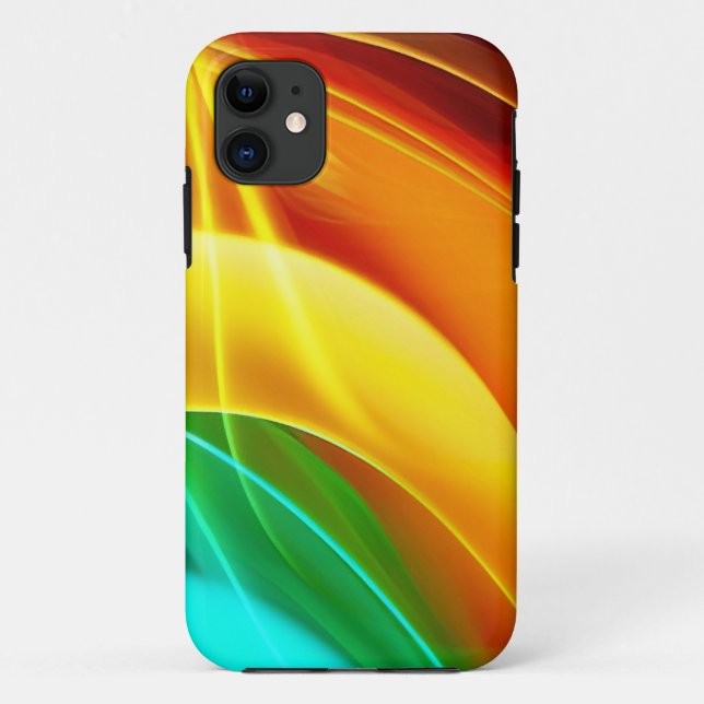 MODERNES TRENDY ARTISTIC PSYCHEDELIC PATTERN Case-Mate iPhone HÜLLE (Rückseite)