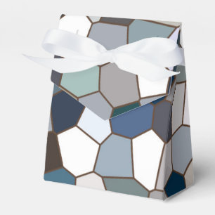 Modernes, trendy Earth Tonmuster Geschenkschachtel