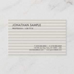 Modernes trendy Einfaches, Berufliches Design Visitenkarte