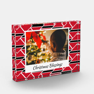 Modernes TRINIDAD & TOBAGO FLAG Fotoblock