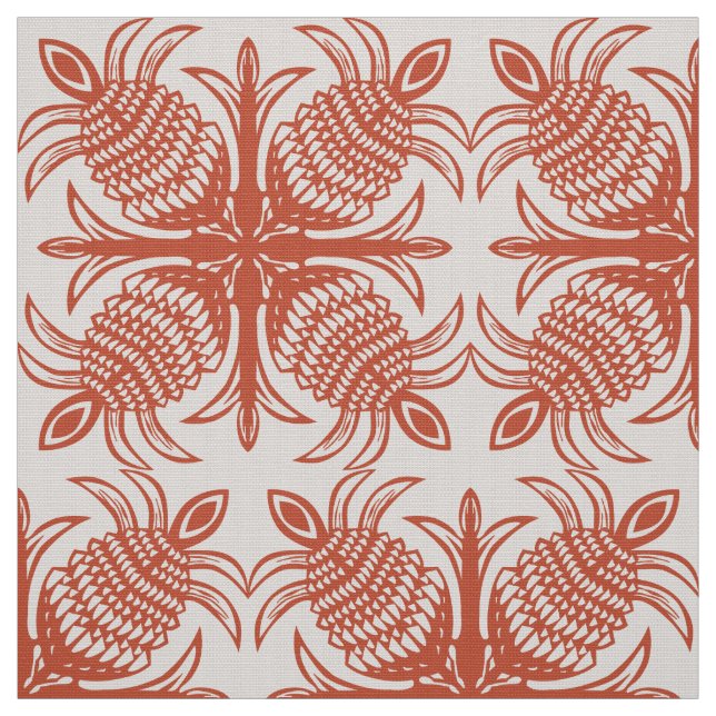 modernes, tropisches Ananas-Quiltmuster Stoff (Muster)