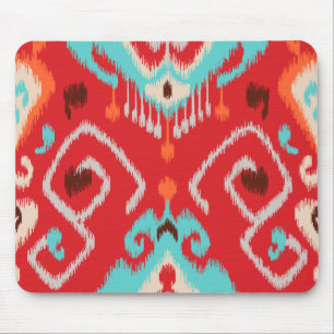 Modernes, türkisfarbenes, gürteliges Tribal-Must Mousepad