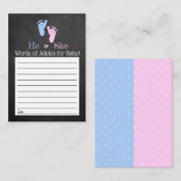 Modernes Typografie Gender Reveal Party! Babyparty