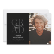 Modernes typografisches Foto Abschluss Schwarzer G