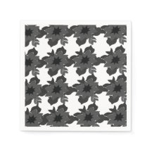 Modernes und Abstraktes elegantes, florales Muster