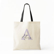 Modernes und elegantes Lilac-Personalisiertes Mono