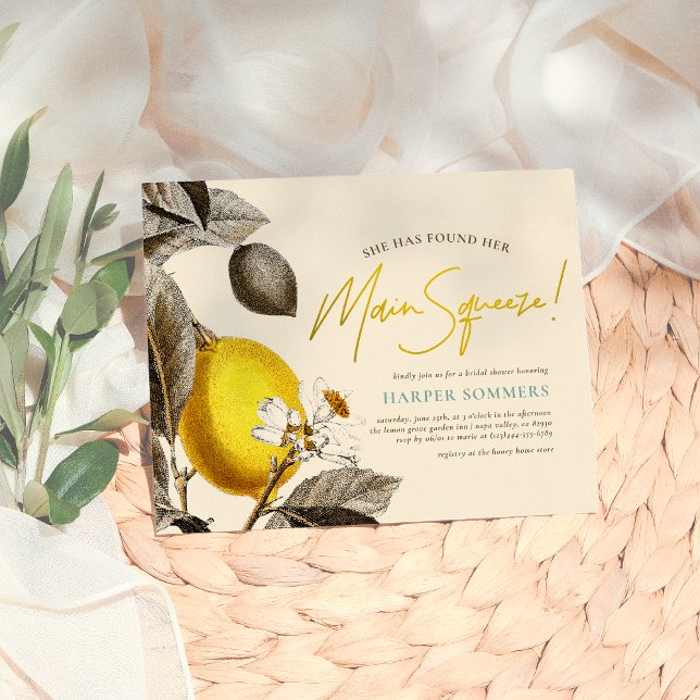 Modernes und Vintages Hauptpresse Rustikales Braut Postkarte (Von Creator hochgeladen)