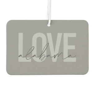 Modernes, urbanes, einfaches, cooles Design Liebe Autolufterfrischer