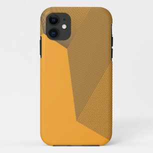 Modernes, urbanes, gelbes, kühn einfaches Bewegung Case-Mate iPhone Hülle