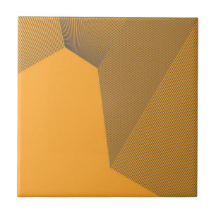 Modernes, urbanes, gelbes und fett-einfaches Beweg Fliese