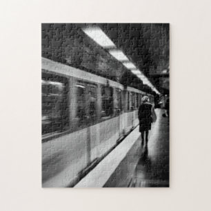 Modernes, urbanes Pariser Leben Puzzle