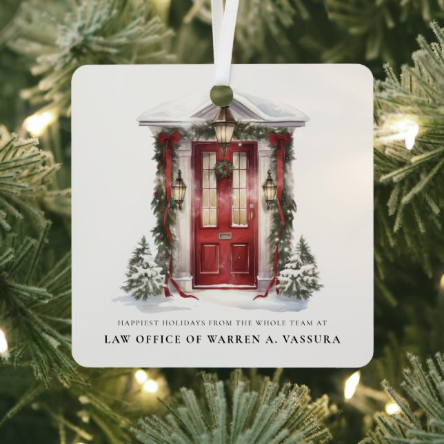 Modernes Urlaubsziel Ornament Aus Metall (InSitu)