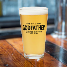 Modernes Vatertagsgeschenk für Paten maßgeschneide Glas