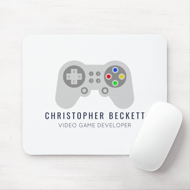 Modernes Videospiel-Entwickler, Designer Mousepad (Mit Mouse)