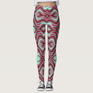Modernes, vielfarbiges Trendy "Ratti_Creative_Arts Leggings