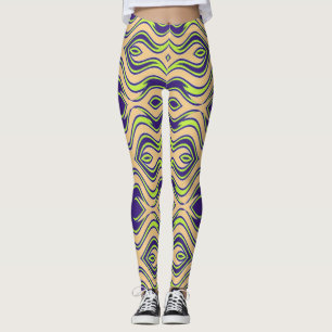 Modernes, vielfarbiges Trendy "Ratti_Creative_Arts Leggings