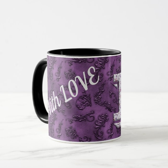 Modernes Vintag L Tasse (Vorderseite Links)