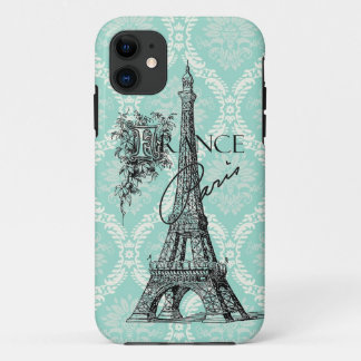 Modernes Vintage Paris Eiffelturm iPhone 5 Hülle