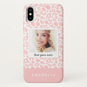 Modernes Vintages Foto in Schwarzweißleopard Case-Mate iPhone Hülle