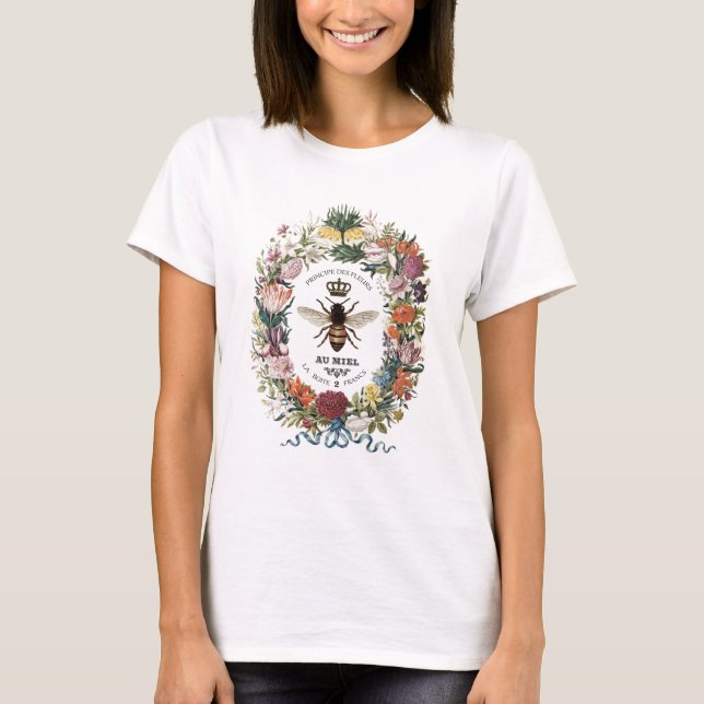 MODERNES VINTAGES KÖRPERBIEN T-Shirt (Vorderseite)