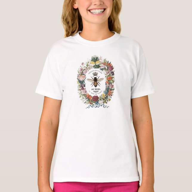 MODERNES VINTAGES KÖRPERBIEN T-Shirt (Vorderseite)