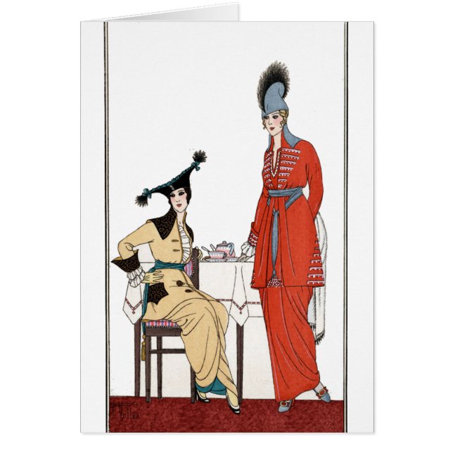 Modernes Vintages Nachmittagstee (Vorne)