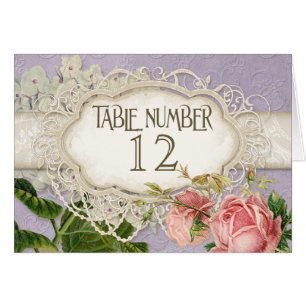 Modernes, Vintages Spitzentea Hydrangea in Rose