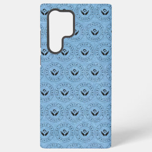 Modernes, vom Designer editierbares Logo und Text Samsung Galaxy Hülle