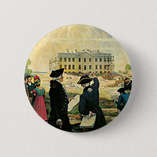 Modernes Washington Button