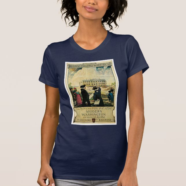 Modernes Washington T-Shirt (Vorderseite)