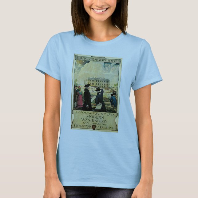 Modernes Washington T-Shirt (Vorderseite)