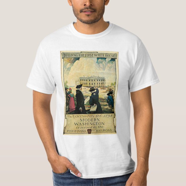 Modernes Washington T-Shirt (Vorderseite)