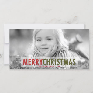 MODERNES WEIHNACHTEN MODERNE WEIHNACHTS-POSTKART