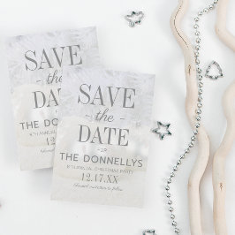 Modernes Weihnachts-Party Ankündigung Datum freiha