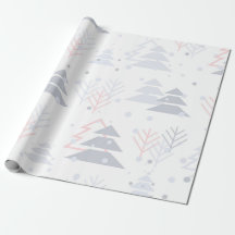 Modernes Weihnachtsbaumwrapping Paper