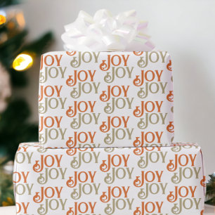 Modernes Weihnachtsfest Geschenkpapier