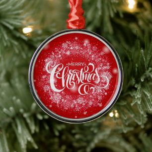 Modernes Weihnachtsgeschenk Ornament Aus Metall