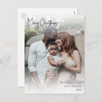 Modernes Weihnachtshandgeschriebenes Script Full F