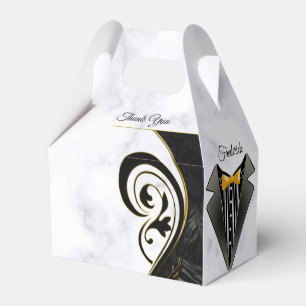 Modernes Weiß - Abstrakte Geschenkboxen aus Marmor Geschenkschachtel