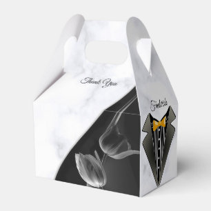 Modernes Weiß - Abstrakte Geschenkboxen aus Marmor Geschenkschachtel