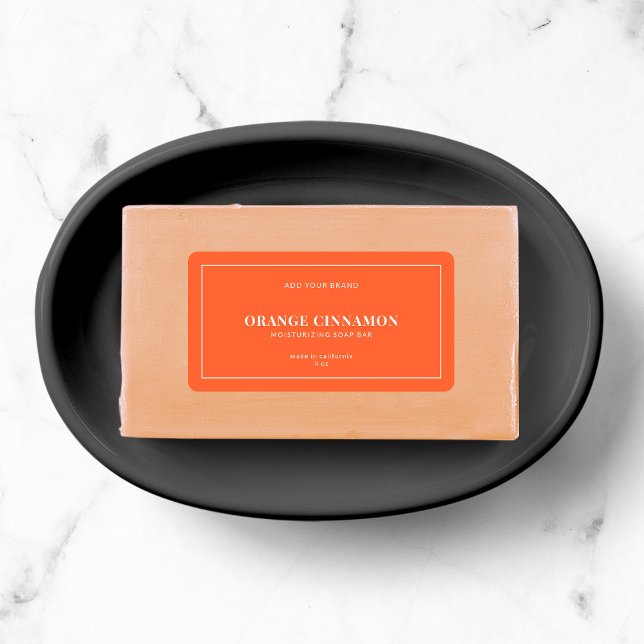 Modernes, weißes, an den Grenzen bearbeitbares Far Adressaufkleber (Von Creator hochgeladen)