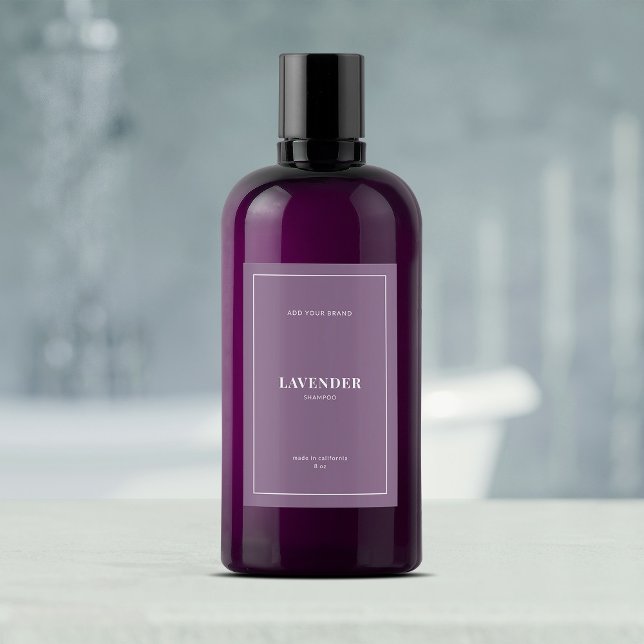 Modernes, weißes, an den Grenzen bearbeitbares Far Weinetikett (Von Creator hochgeladen)