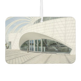 Modernes, weißes Gebäude Autolufterfrischer